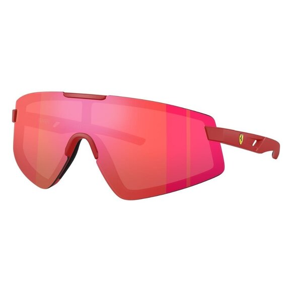 New FERRARI SCUDERIA Red Shield FZ6009U 514/6Q Sunglasses Women - Picture 1 of 6